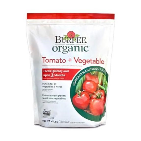 10 Best Potting Soil for Vegetables in 2027 6 burpee organic tomato food granules