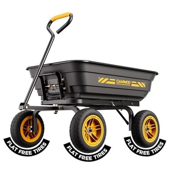 15 Best Wheelbarrows for 2027 (Haul Like a Pro) 6 cammoo 10 inch no flat tires