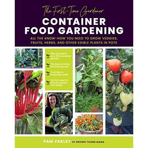 first time gardener container food gardening