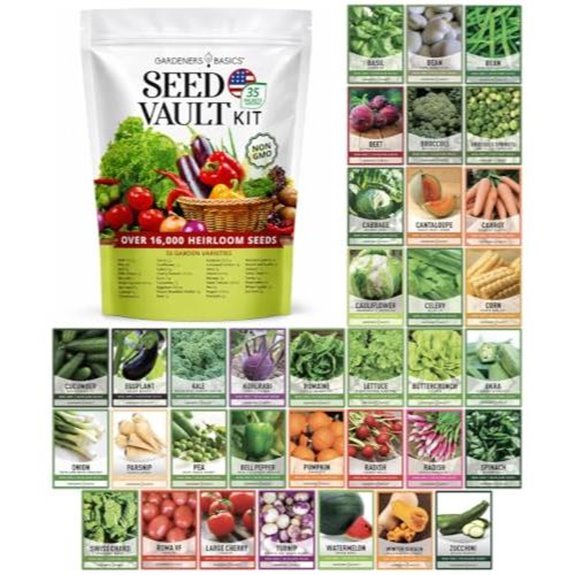 gardeners basics survival seed vault