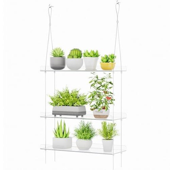 lifewit 3 tier window shelves