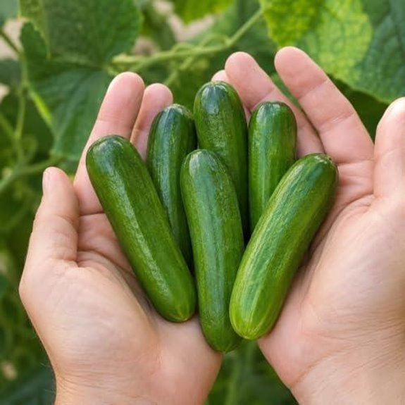 mini me cucumber seeds package
