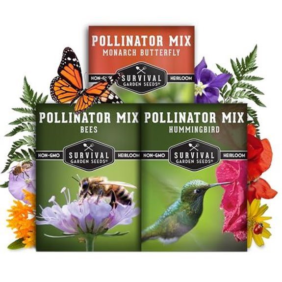 7 Best Bee Plants for Pollinator Gardens in 2027 4 pollinator flower seed collection