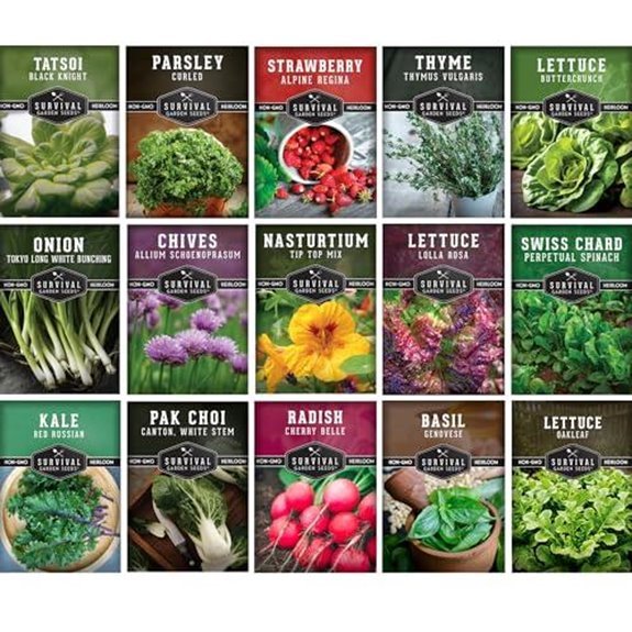 tower garden seeds 15 variety collection